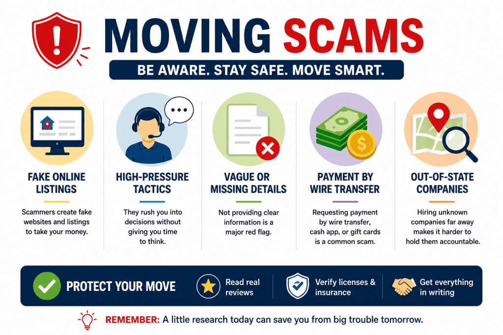 moving scams