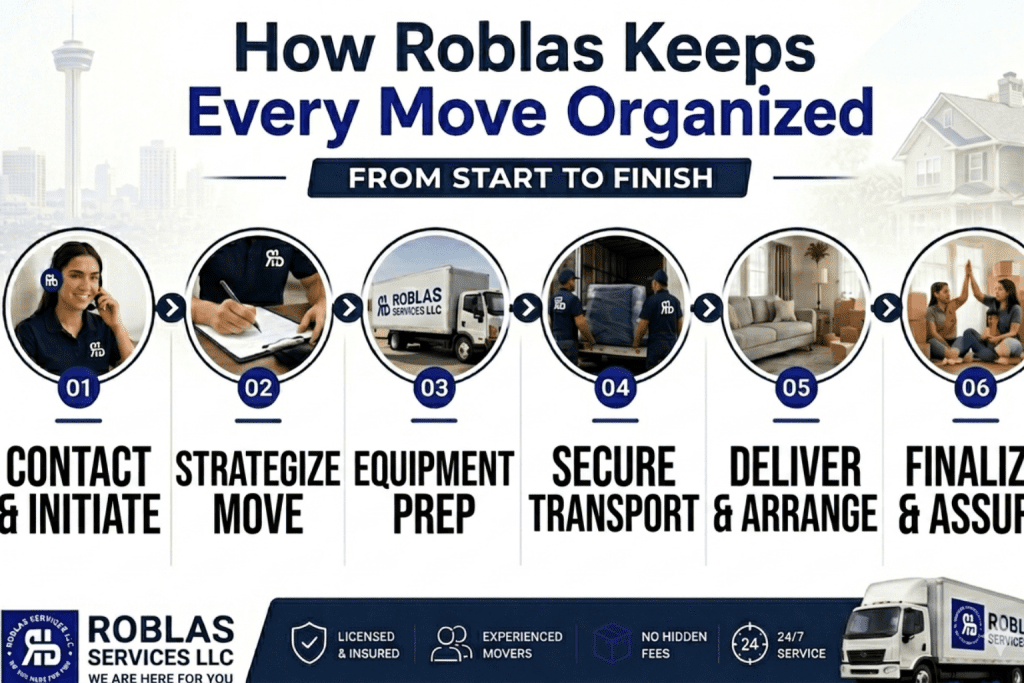 moving steps