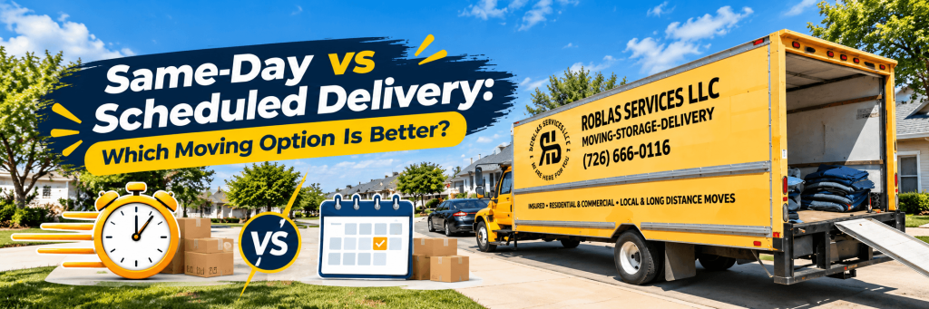 Same-Day vs Scheduled Moving Services